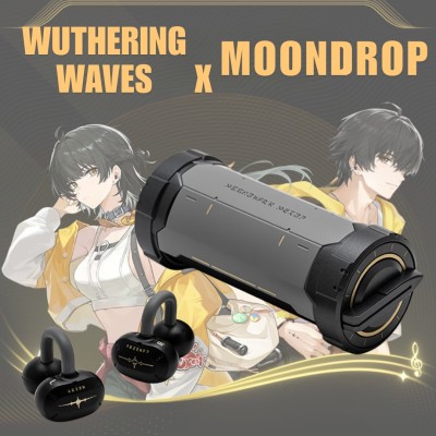 Wuthering Waves x Moondrop – U.C.T.S Dual-Driver OWS Clip-On Bluetooth Earphone